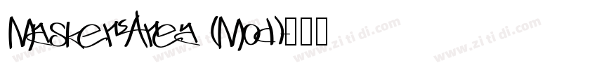 Masker Area (Mod)字体转换